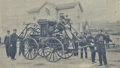 Veteran Hand Engine in Eureka 1896