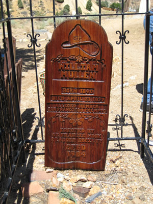 William Mullen Headstone Restored