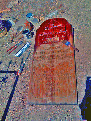 William Mullen Headstone 