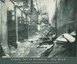 County Jail on Broadway - Side Block