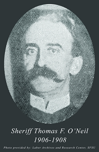 Sheriff Thomas F. O'Neil 1906-1908