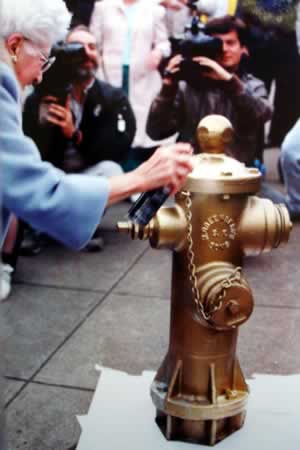 Cora Painting Hydrant