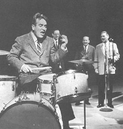 Gene Krupa in action